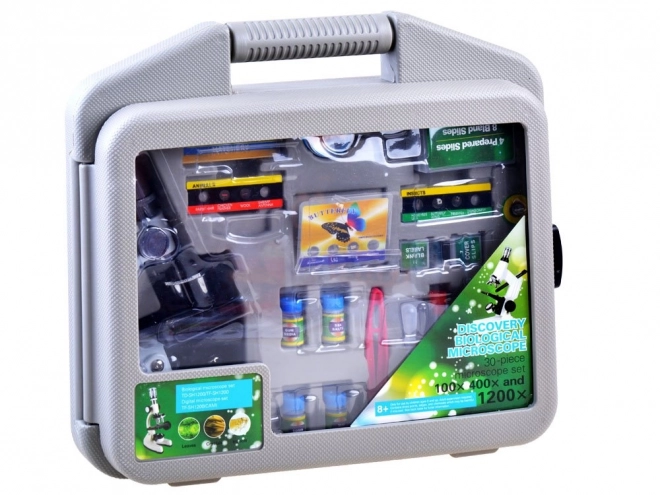 Ensemble de microscopes métalliques pour jeunes scientifiques ES0024