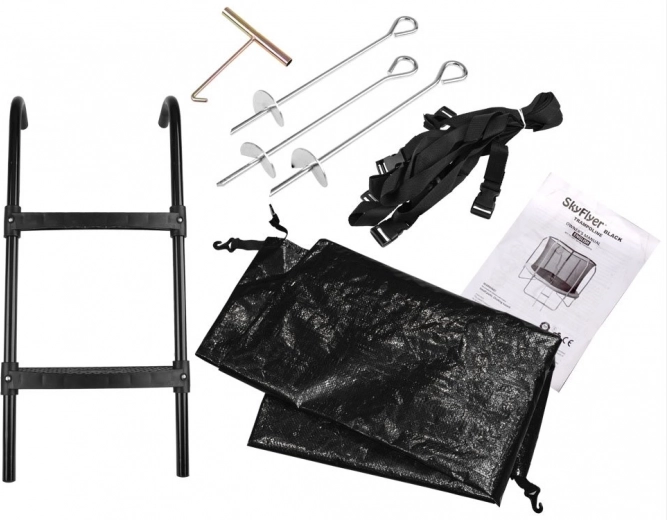 Kit complet incluant échelle, ancrages et bâche