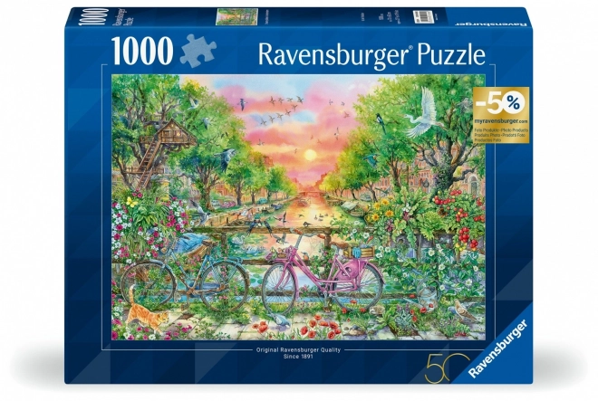 RAVENSBURGER Puzzle Koala à Amsterdam 1000 pièces