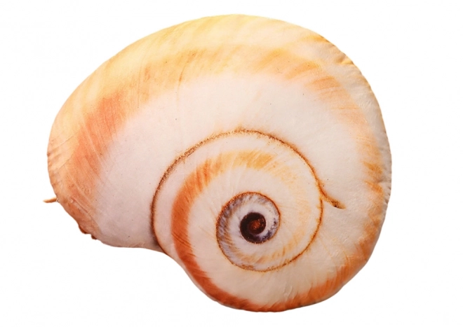 Coussin en peluche avec mascotte escargot 50 x 40 cm