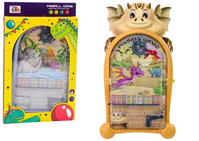 Flipper dinosaures et dragons beige