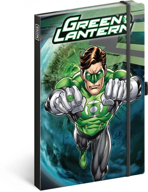 Carnet Green Lantern ligné