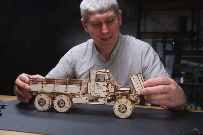 Ugears Puzzle mécanique 3D en bois Camion CARGO