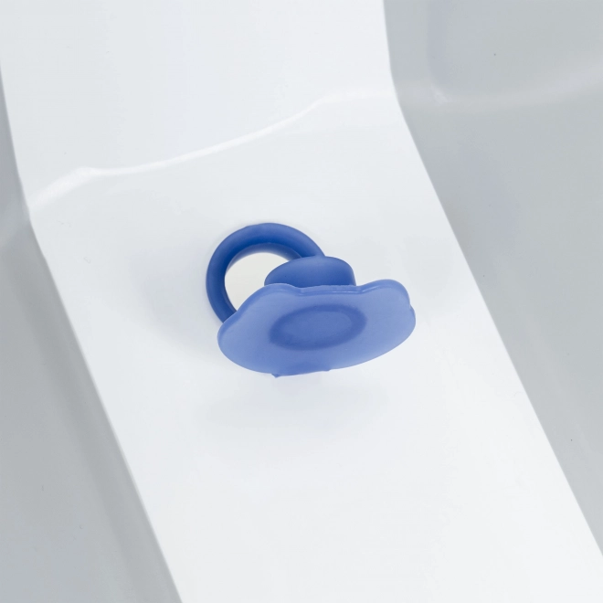 Baignoire pour enfants, baignoire de voyage pliable, évacuation grise
