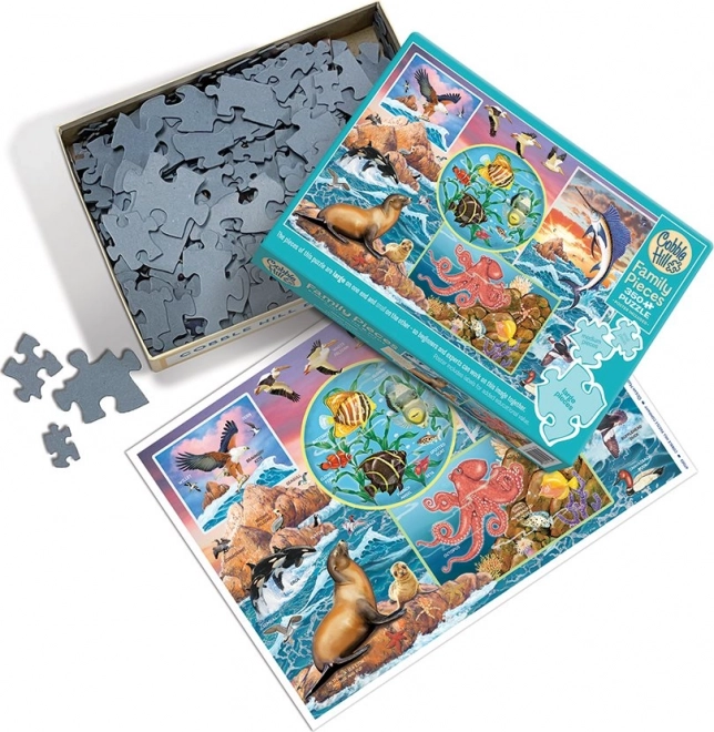 COBBLE HILL Puzzle familial Magie de l'océan 350 pièces