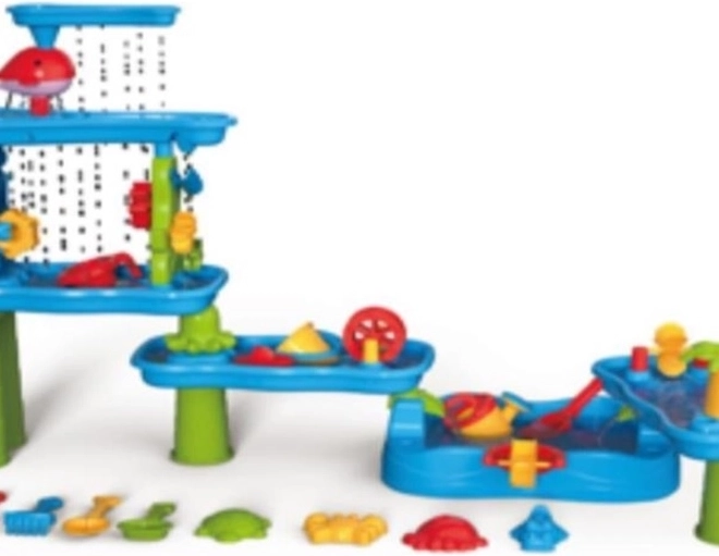 Aire de jeu interactive aquatique et sablonneuse Woopie
