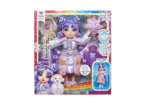 Rainbow High Poupée de mode Hiver - Violet (Pourpre) TV