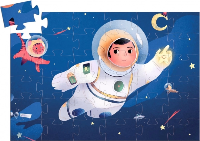 Puzzle Astronaute sur la Lune 36 pièces