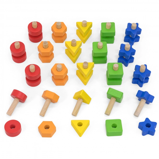 Formes multicolores