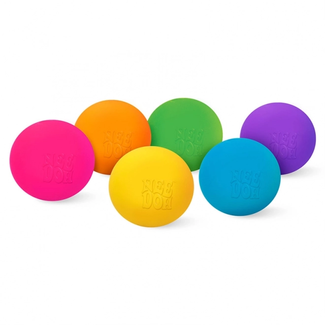 Schylling Balles à presser arc-en-ciel NeeDoh 6 pcs