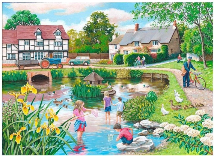 Puzzle Étang des canards BIG 250 pièces