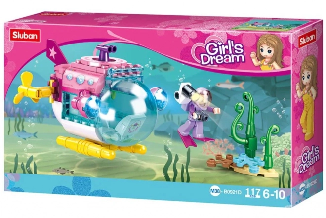 Sluban Girls Dream M38-B0921D Sous-marin