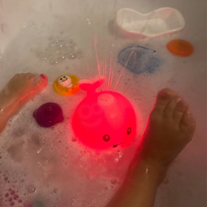 Jouet de bain baleine avec fontaine