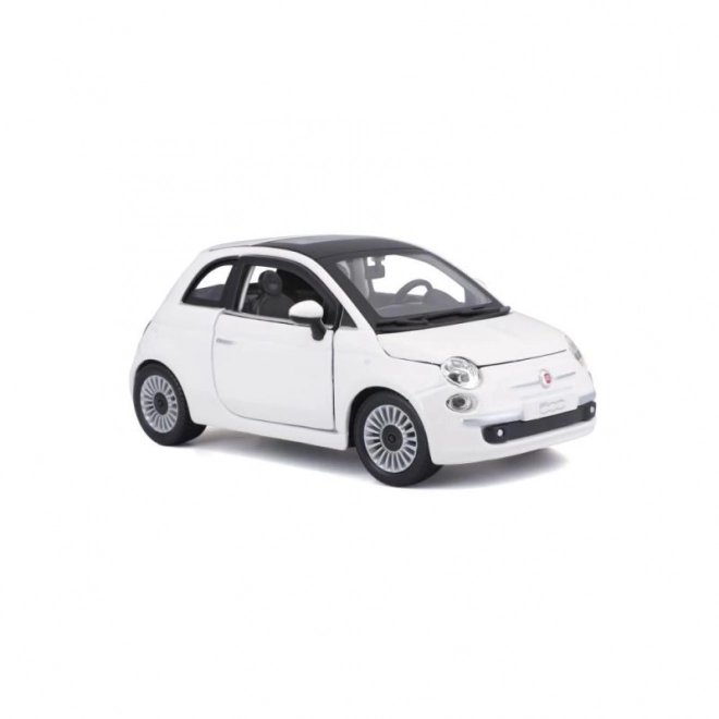 Bburago 1:24 Fiat 500 (2007) Blanc