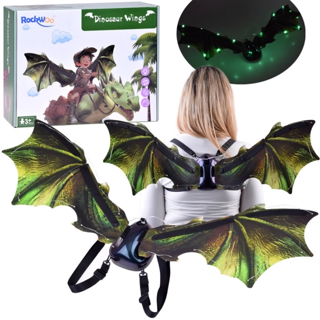 Ailes de dragon lumineuses furie nocturne