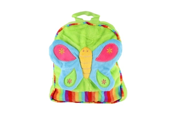 Sac à dos en peluche Papillon pour filles
