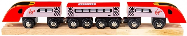 Bigjigs Rail Virgin Pendolino – train en bois