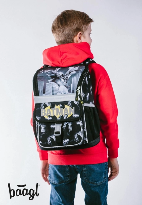 BAAGL Cartable scolaire Zippy Batman Darky City