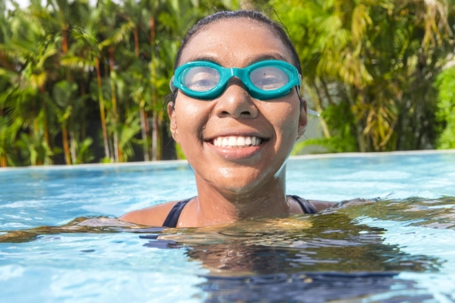 Lunettes de natation bleues Bestway