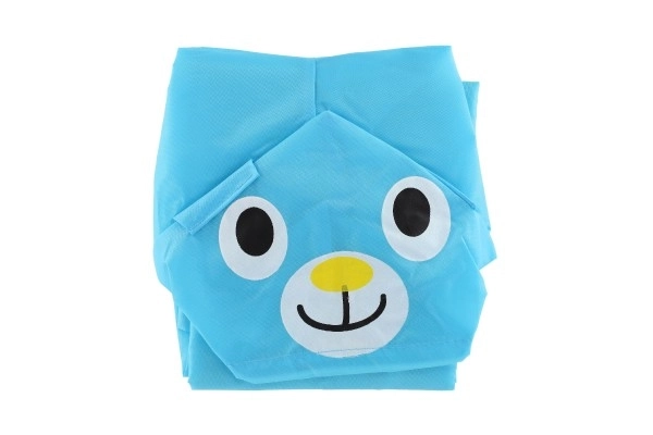 Imperméable enfant ours taille 110-120cm bleu en sachet 23x25cm