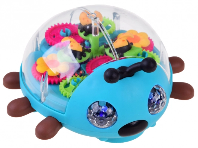 Projecteur coccinelle lumineuse en fuite