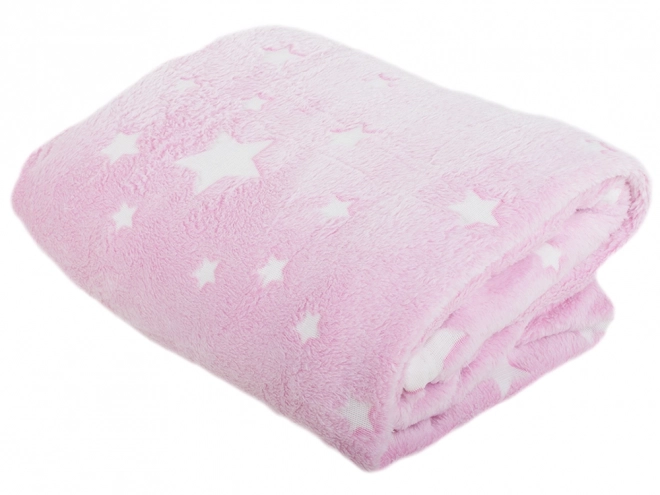 Couverture douce lumineuse avec motifs fluorescents 150x180 cm