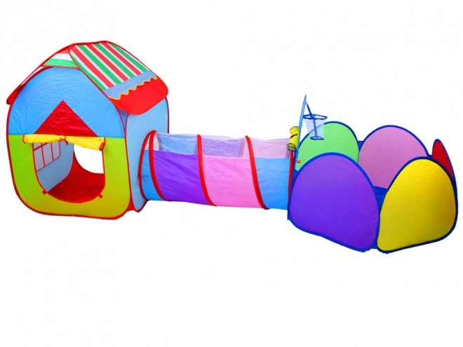 Ensemble enfant 3-en-1 Maison, Tunnel et Enclos