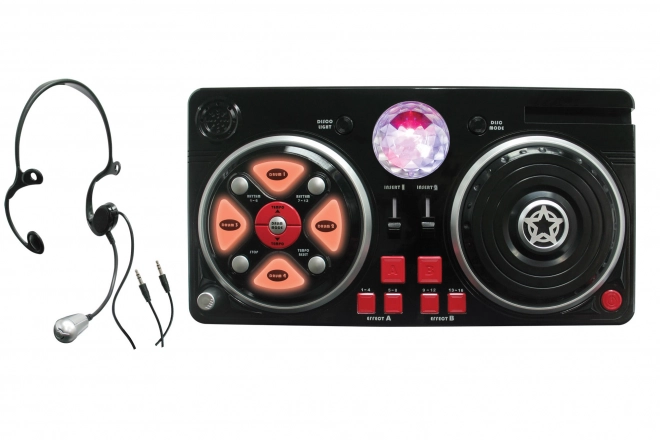 Table de mixage pour enfants avec microphone et effets lumineux