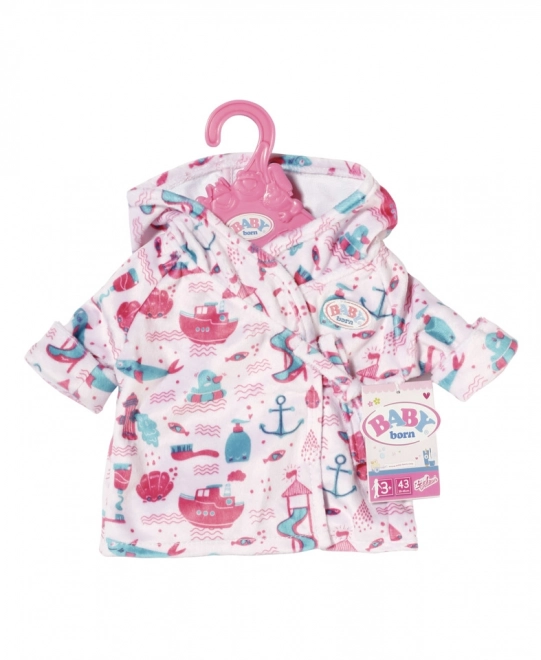 Peignoir de bain pour poupées BABY born 43 cm