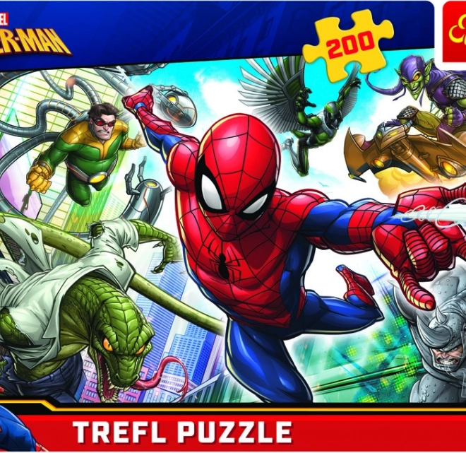 Puzzle Trefl 200 pièces Spider-Man héros né