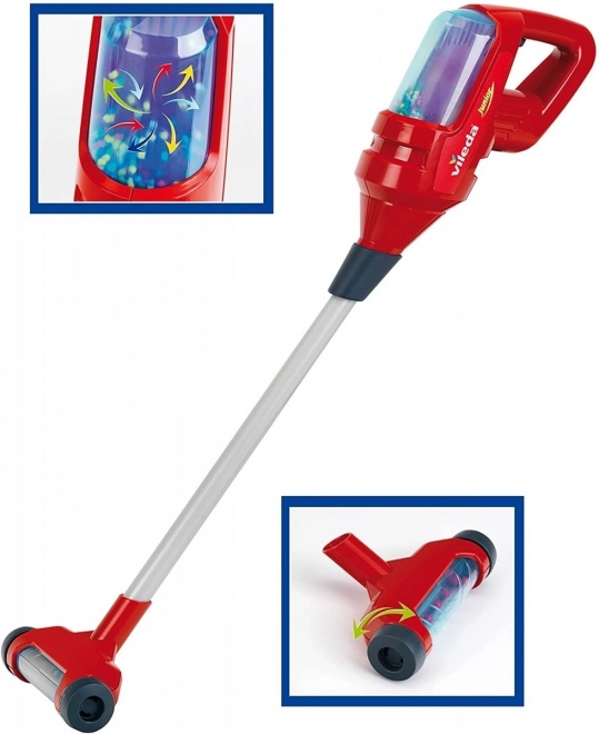 Chariot de nettoyage avec aspirateur Vileda