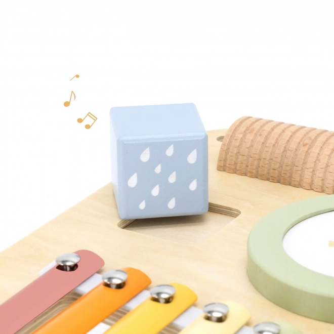 Table de musique en bois pour enfants 7 en 1