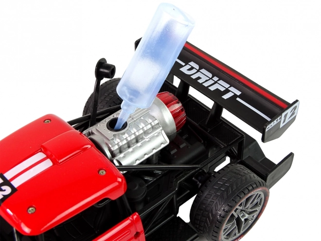 Voiture de sport télécommandée R/C 1:16 – rouge