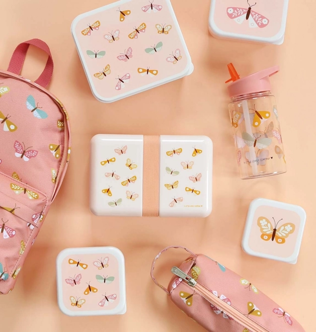 A Little Lovely Company Bouteille à boire – Papillons