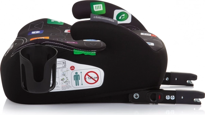 CHIPOLINO Réhausseur Wing i-Size 125-150cm Isofix, Écran