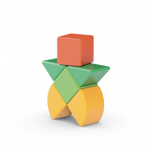 Apprend les formes, les couleurs et la perception spatiale