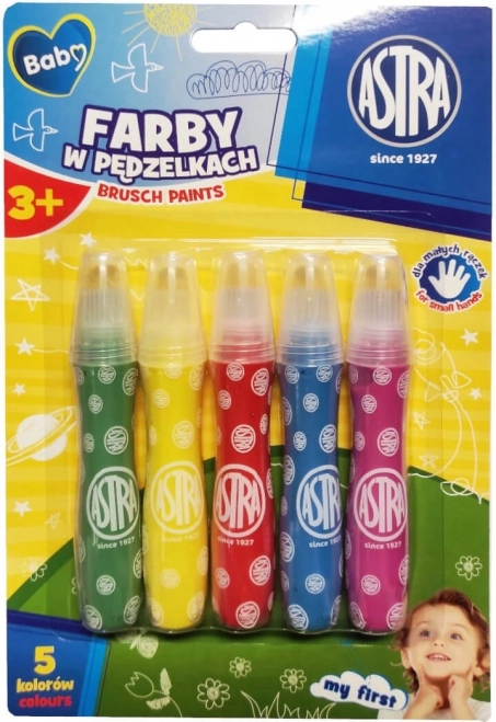 ASTRA Peintures en pinceaux, 5 pcs