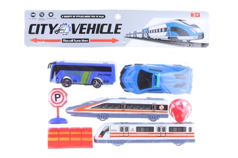 Ensemble de moyens de transport
