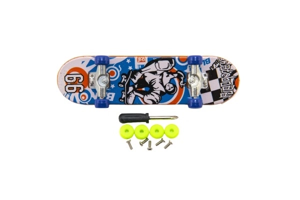 Skateboard à doigts vissable avec accessoires - 9 cm