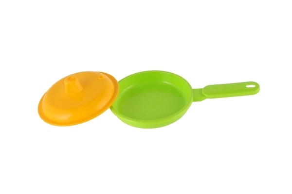 Set de vaisselle en plastique coloré 12 pièces en filet 12m+
