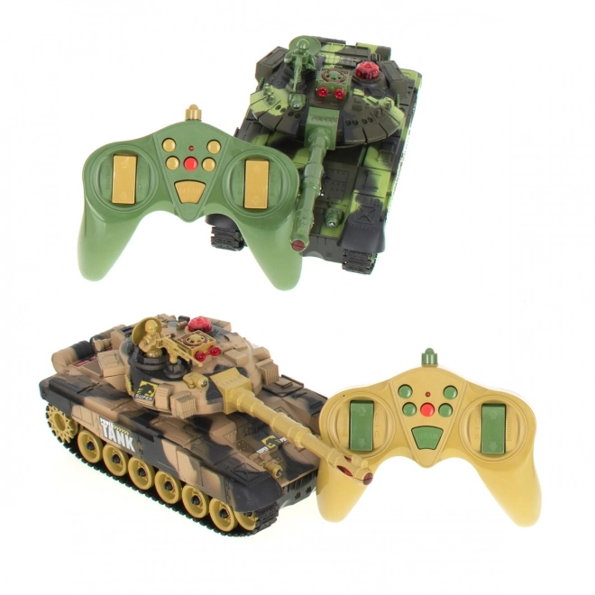 Ensemble de chars RC T90 télécommandés