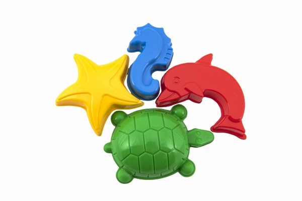 Formes colorées d’animaux marins
