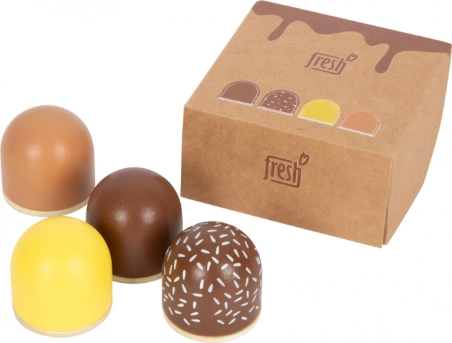 Pralines au Chocolat en Bois Small Foot Fresh