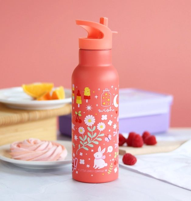 A Little Lovely Company Bouteille isotherme en acier inoxydable 500 ml