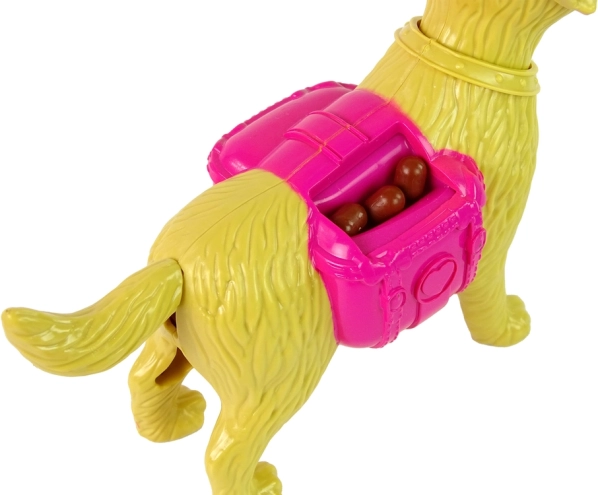Chiot interactif avec nourriture