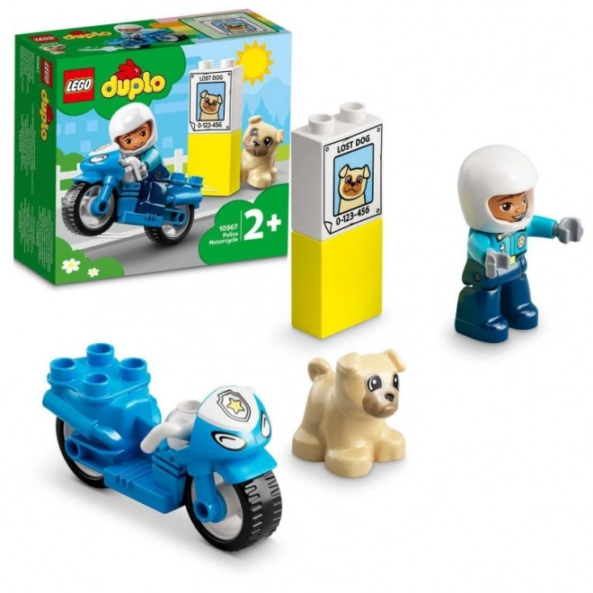 LEGO Duplo 10967 Moto de Police