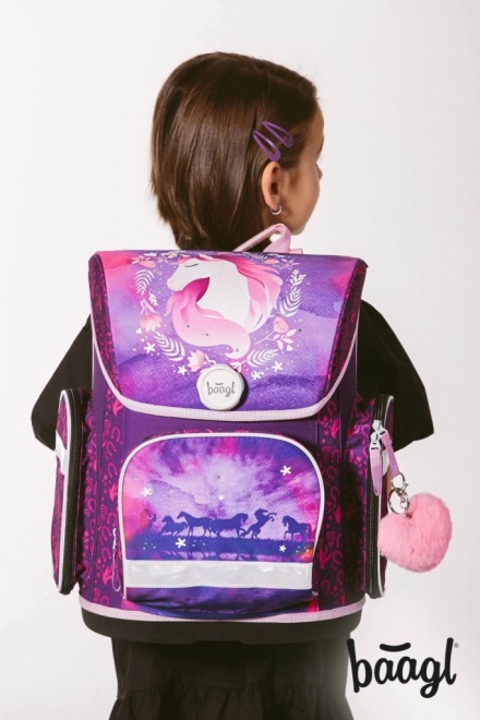 Cartable scolaire Ergon Cheval de Baagl