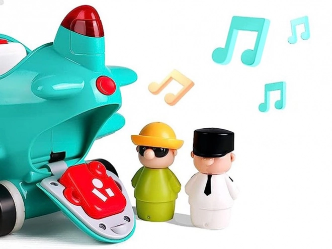 Avion interactif avec pilote