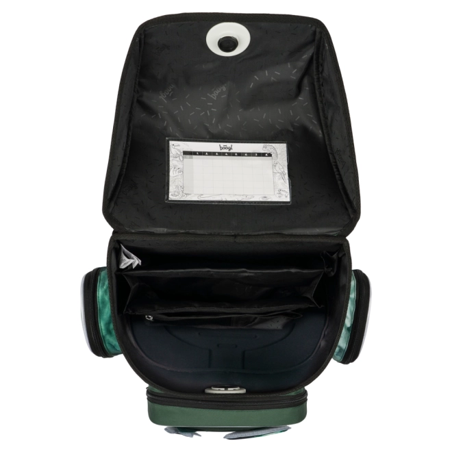 Ensemble scolaire Baagl Ergo Dino: cartable, trousse et sac