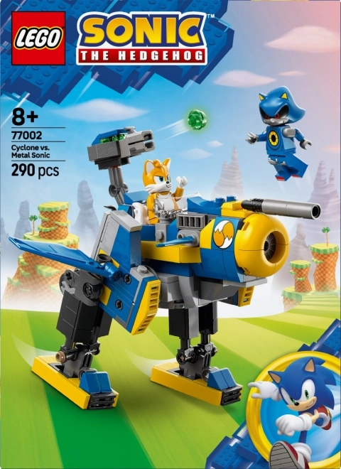 Blocs Sonic : Cyclone contre Metal Sonic